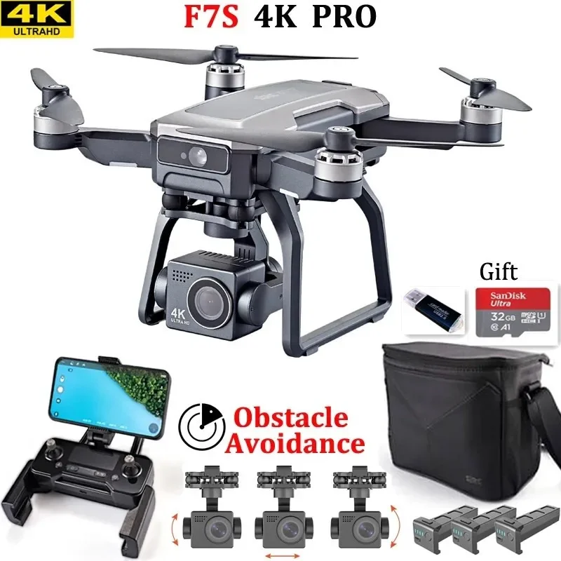 Drone Gimbal - SJRC F7s 4K PRO ドローン 4K
