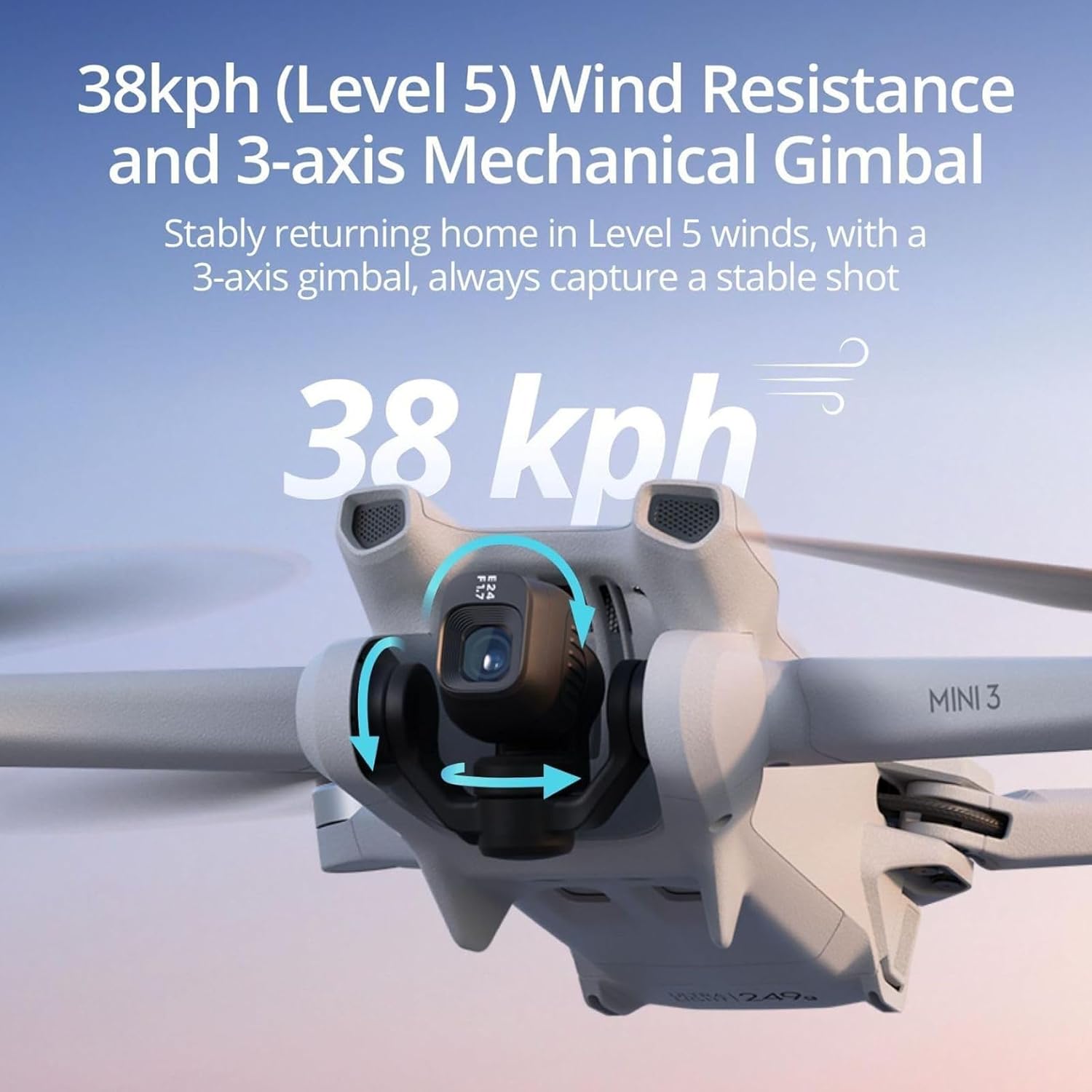 再生品の中古DJI Mini 3ドローン、3軸機械式ジンバル - Drone Gps Mount のレビューと価格