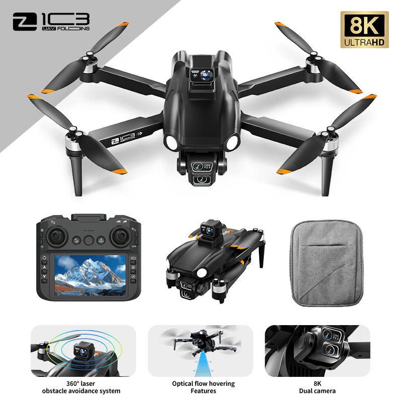 Z103 ウルトラドローン プロフェッショナル 8K 4軸レ - Drone Gps Mount のレビューと価格