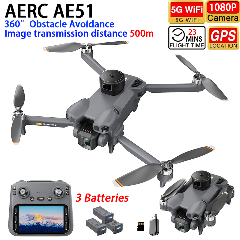 AERC AE51 ドローン GPS WIFI FPV ES - Drone Gps Mount のレビューと価格