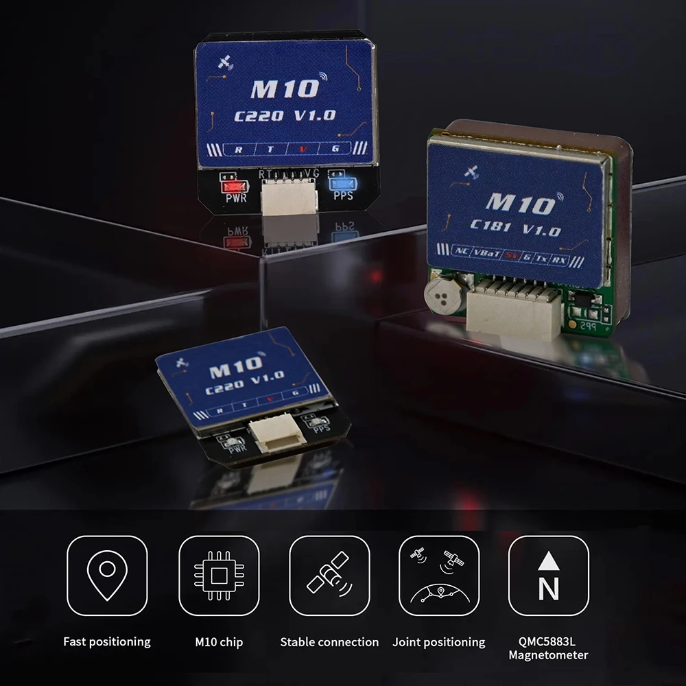 HPXGRC M-10 5883 GPS モジュール コンパ - Drone Compass のレビューと価格